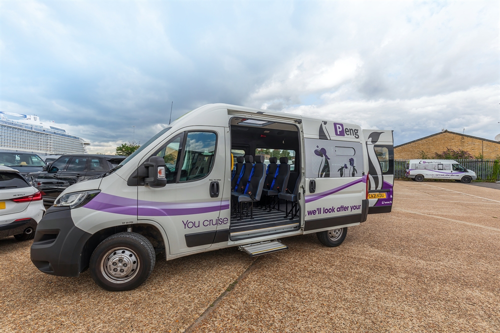 Our minibuses seat up to 8 passengers